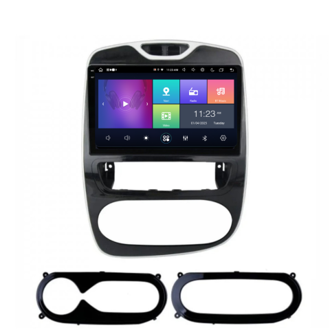 Navigatie auto dedicata - Navigație Renault Clio 4 (2016-2019), Android, Ecran 2K, 4GB RAM 64GB, 8-core