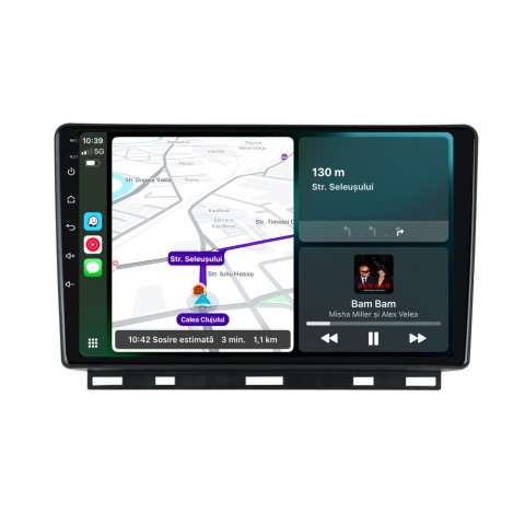 Clio 5 (2019+) - Navigatie Renault Clio 5 (2019+), Ecran 9 inch, 1GB RAM 32GB