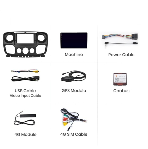 Navigatie Renault Master (2010-2020), Ecran 2K, 8GB RAM 256GB, 8-core [7]