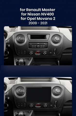 Navigatie Opel Movano (2010-2020), Ecran 10 inch, 4GB RAM 64GB, 8-core [6]