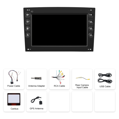Navigatie Renault Megane 2 (2002-2009), ecran 7 inch, 2GB RAM 64GB [3]