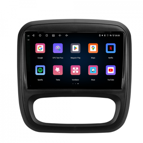 Navigatie Opel Vivaro (2014-2018), Android, Ecran 9 inch, 4GB RAM 64GB, 4-core [2]