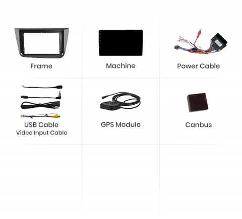 Navigatie Seat Altea (2004-2015), Ecran 9 inch, 1GB RAM 32GB [7]