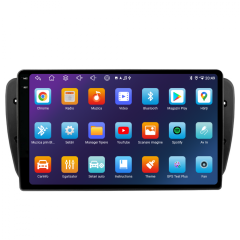 Navigatie Seat Ibiza 6J (2009-2013), Android, Ecran 9 inch, 4GB RAM 64GB, 8-core [2]