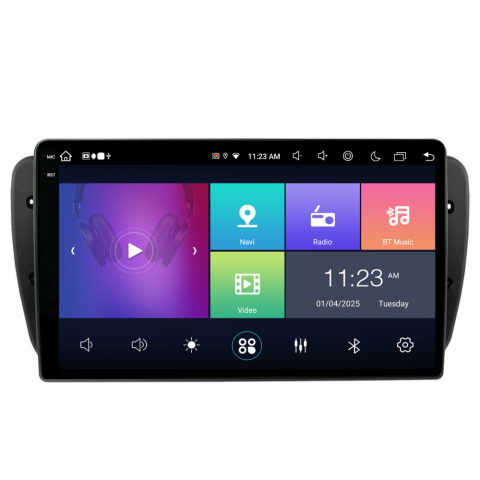 Navigatie Seat Ibiza 6J (2009-2013), Android, Ecran 9 inch,8GB RAM 256GB, 8-core [4]