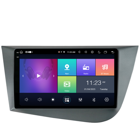 Navigatie auto dedicata - Navigatie Seat leon 2005-2012, Android 13,Ecran 2K, 8GB RAM 256GB, Octa Core, carplay /android auto