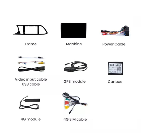 Navigatie Seat Leon 3 (2013-2020), Ecran 2K, 8GB RAM 256GB, 8-core [8]