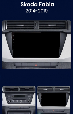 Navigatie Skoda Fabia 3 (2014-2019), Android, Ecran 9 inch, 6GB RAM 128GB, 8-core [4]