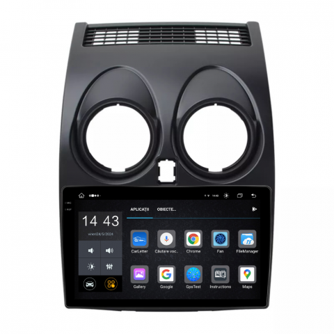 Navigatie Nissan qashqai J10 (2006-2014), Android 13,Ecran 2K, 4GB RAM 64GB, Octa Core, carplay /android auto [2]