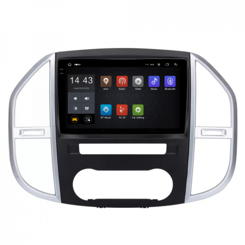 Navigatie Mercedes Vito W447 2014 - 2021, Android 13,Ecran 2K, 4GB RAM 64GB, Octa Core, carplay /android auto [3]