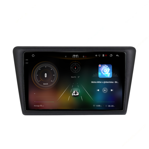 Navigatie Skoda Rapid (2011-2019), Android, Ecran 9 inch 2K, 12GB RAM 256GB, 8-core [2]