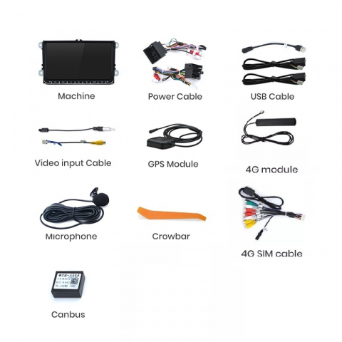 Navigatie Skoda Yeti (2009 - 2017), Android, Ecran 9 inch, 4GB RAM 64GB [8]