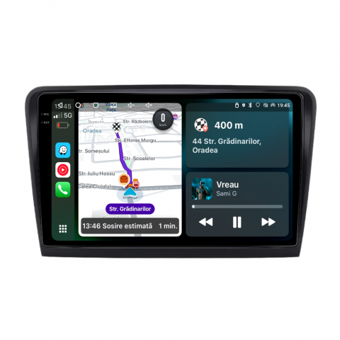 Superb 2 (2008-2015) - Navigatie Skoda Superb 2 (2008-2015), Android, Ecran 10 inch, 4GB RAM, 4-core