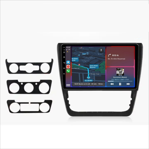 Yeti (2009-2017) - Navigatie Skoda Yeti (2009-2014) , Android 12, 1GB RAM 32GB, 10 inch