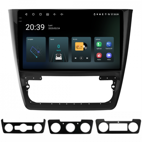 Navigatie Skoda Yeti (2009-2014), Android, Ecran 10 inch, 4GB RAM 64GB, 8-core [3]