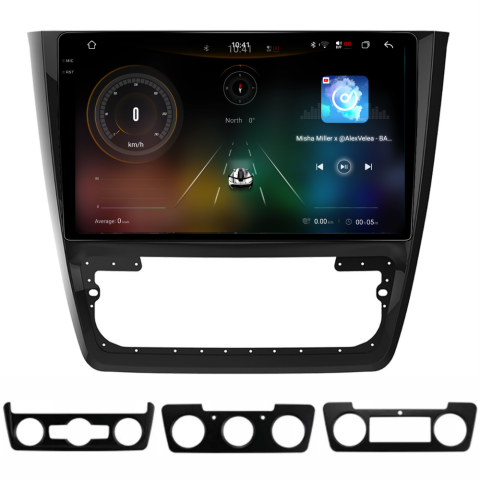 Navigatie Skoda yeti (2009-2014) , Android, Ecran 10 inch 2K, 12GB RAM 256GB, 8-core [2]