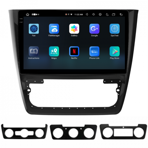 Navigatie Skoda yeti (2009-2014) , Android, Ecran 10 inch, 8GB RAM 256GB, 8-core [5]