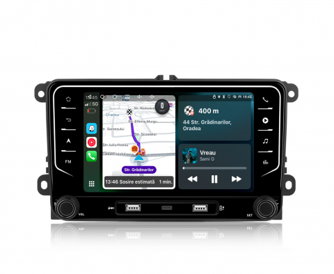 Yeti (2009-2017) - Navigatie Volkswagen, Skoda, Seat, Ecran 7 inch, 4GB RAM 64GB, butoane tactile, 4-core