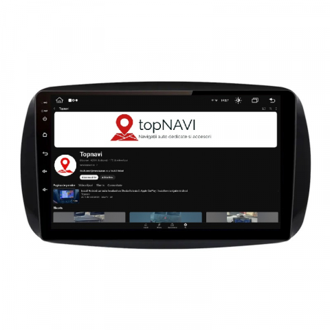Navigatie Smart For Two / For Four (2016-2019), Ecran 9 inch, 1GB RAM 32GB [1]