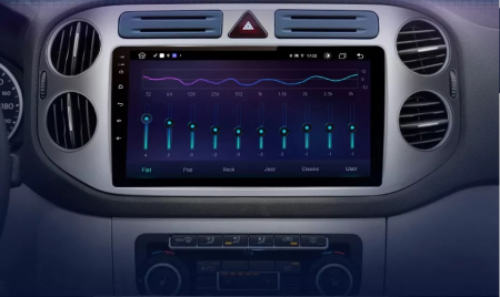 Navigatie Volkswagen Tiguan 2006-2016, Android 12, 1GB RAM 32GB, google maps, youtube, wifi, waze, bluetooth [4]