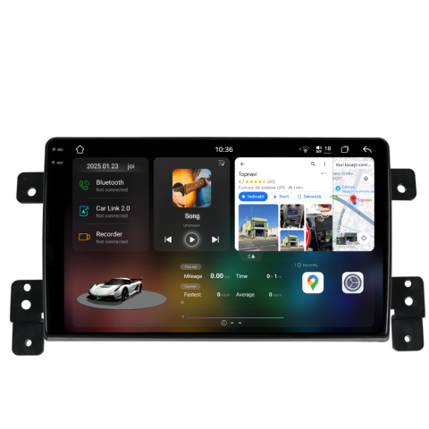 Navigatie auto dedicata - Navigatie Suzuki Grand Vitara 3 (2005-2015), Ecran 9 inch 2K, 12GB RAM 256GB, 8-core