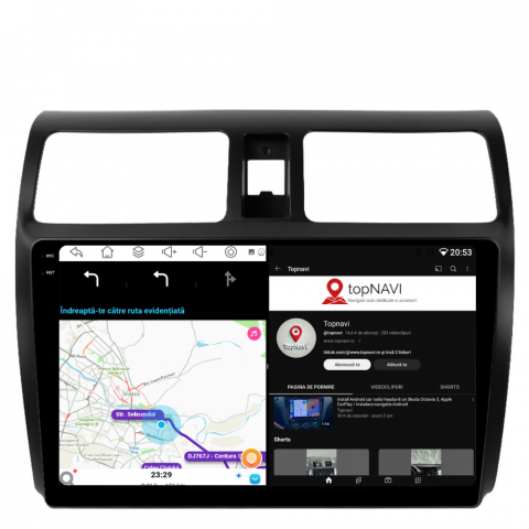 Navigatie Suzuki Swift (2003-2013), Ecran 10 inch, 4GB RAM 64GB, 8-core [2]