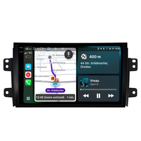 Navigatie auto dedicata - Navigatie Suzuki SX4 (2006-2014), Ecran 9 inch, 4GB RAM 64GB, 4-core