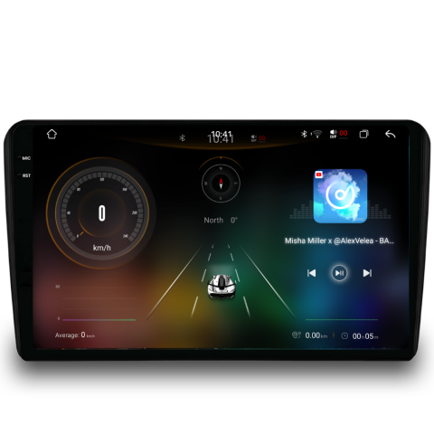 Navigatie Toyota Auris (2006-2012), Android, Ecran 9 inch 2K, 12GB RAM 256GB, 8-core [3]