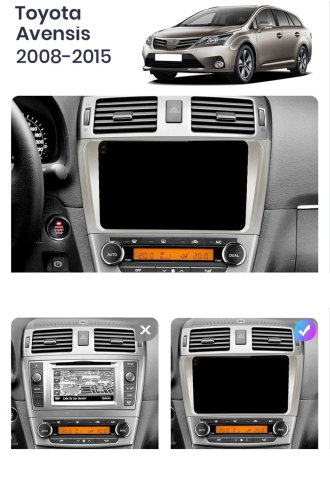 Navigatie Toyota Avensis (2008-2015), Ecran 2K, 8GB RAM 256GB, 8-core [1]