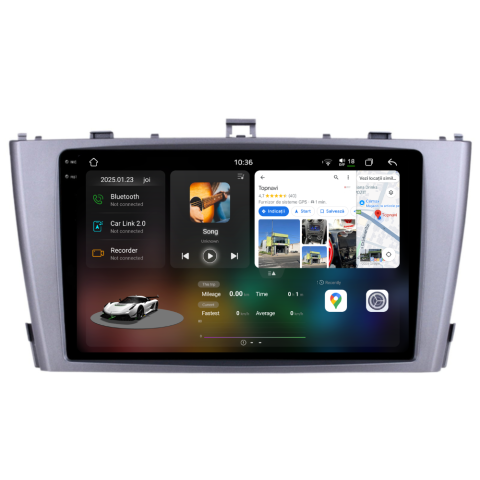 Navigatie auto dedicata - Navigatie Toyota Avensis (2008-2015), Ecran 9 inch 2K, 12GB RAM 256GB, 8-core