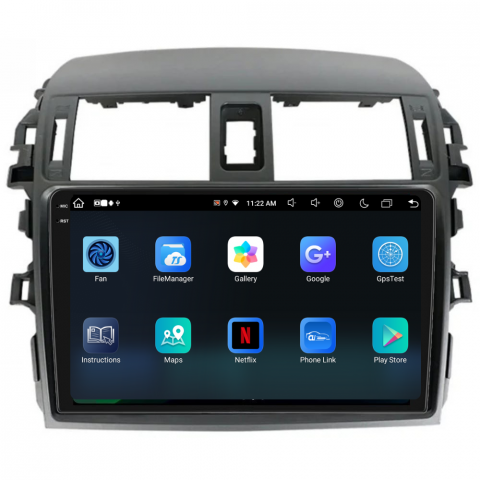 Navigatie Toyota Corolla (2006-2013), Ecran 9 inch, 8GB RAM 256GB, 8-core [3]