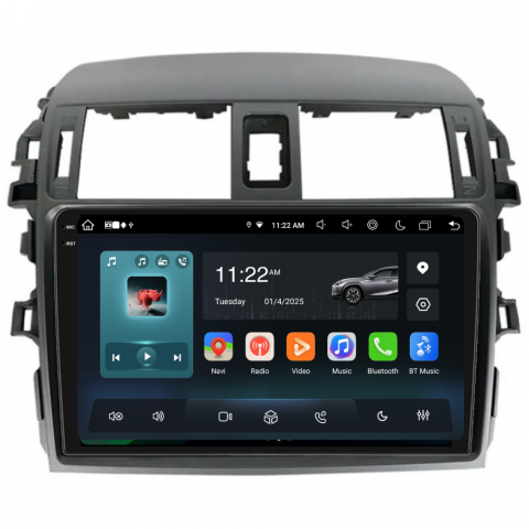 Navigatie Toyota Corolla (2006-2013), Ecran 9 inch, 8GB RAM 256GB, 8-core [2]