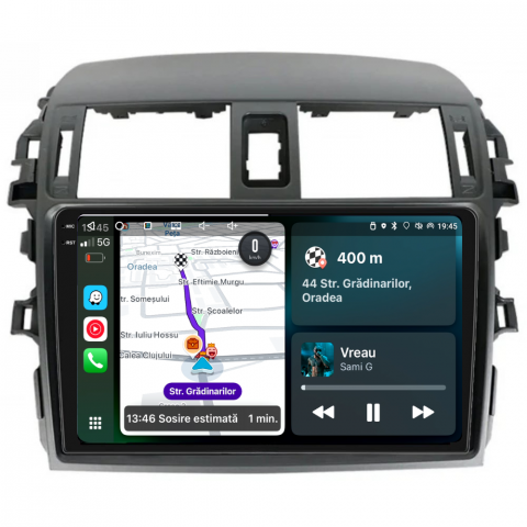 Navigatie auto dedicata - Navigatie Toyota Corolla (2006-2013), Ecran 9 inch, 4GB RAM 64GB, 4-core