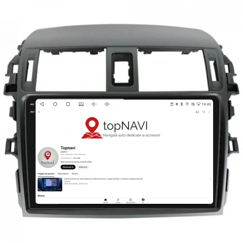 Navigatie Toyota Corolla (2006-2013), Ecran 9 inch, 4GB RAM 64GB, 4-core [1]