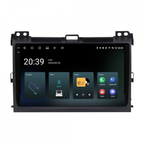 Navigatie Toyota Land Cruiser prado J120 (2004-2009), Ecran 9 inch, 4GB RAM 64GB, 4-core [3]