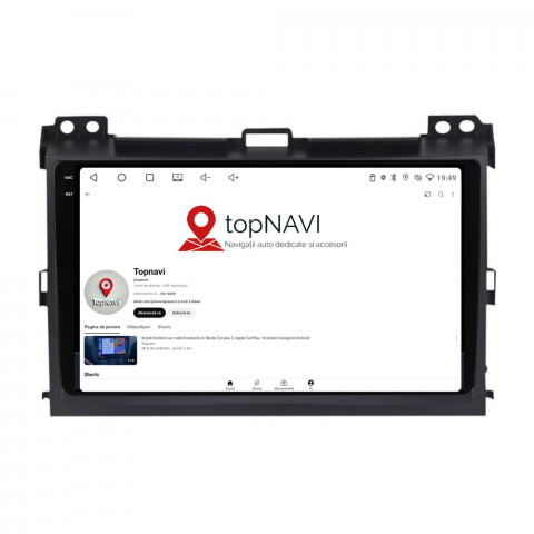 Navigatie Toyota Land Cruiser prado J120 (2004-2009), Ecran 9 inch, 8GB RAM 256GB, 8-core [1]