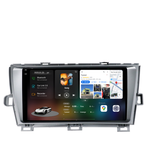 Prius (2009-2015) - Navigatie Toyota Prius (2009-2015), Android, Ecran 9 inch 2K, 12GB RAM 256GB, 8-core