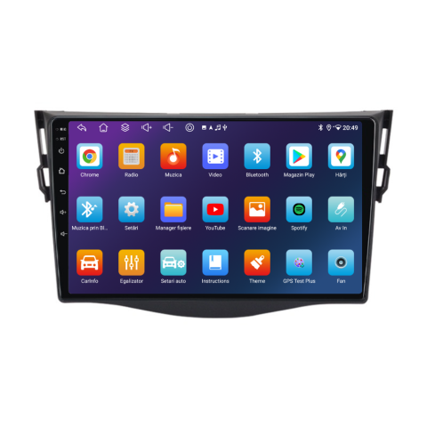 Navigatie Toyota RAV4 (2005-2012), Ecran 9 inch, 6GB RAM 128GB, 8-core [1]