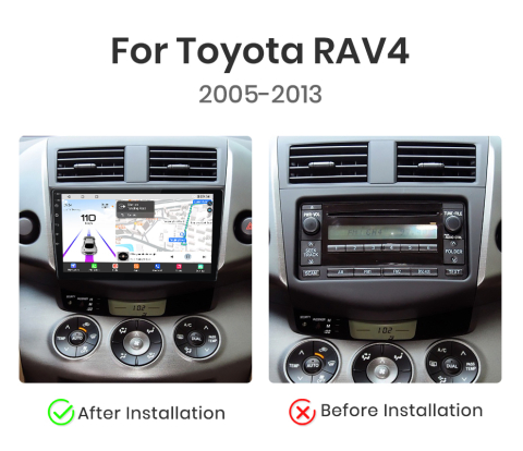 Navigatie Toyota RAV4 (2005-2012), Ecran 9 inch, 6GB RAM 128GB, 8-core [2]