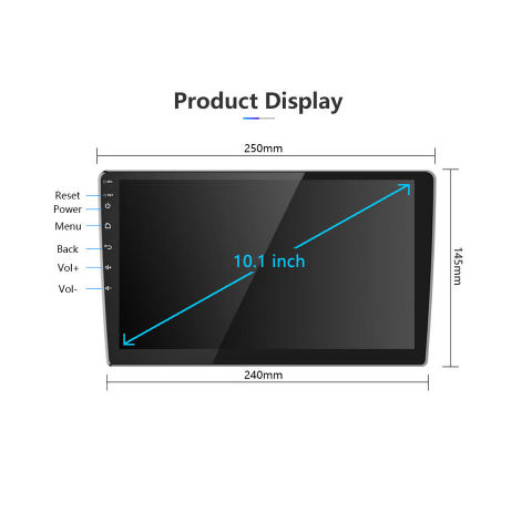 Navigatie universala 2din android, 1GB 32GB, 10.1 inch, carplay / android auto [2]
