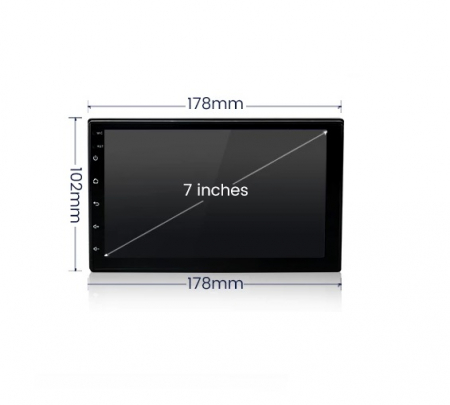 Navigatie universala, 4GB RAM 64GB, android 12, 2din, 4G, carplay, volkswagen, audi, opel, nissan, hyundai, kia, toyota [1]