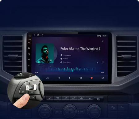 Navigatie Volkswagen Crafter 2017-2021, Android 12, 1GB RAM 32GB, google maps, youtube, wifi, waze, bluetooth [5]