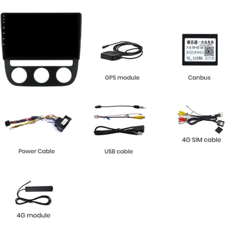 Navigatie Volkswagen Golf 5 (2004-2009), Android, Ecran 2K, 8GB RAM 256GB, 8-core [7]