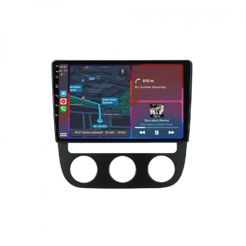 Golf 5 (2004-2009) - Navigatie Volkswagen Golf 5 (2004-2009) Jetta (2004-2009), Android, 1GB RAM 32GB, carplay / android auto,waze