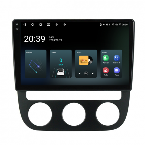 Navigatie VW Golf 5 (2004-2009), Android, Ecran 10 inch, 4GB RAM 64GB, 4-core [1]