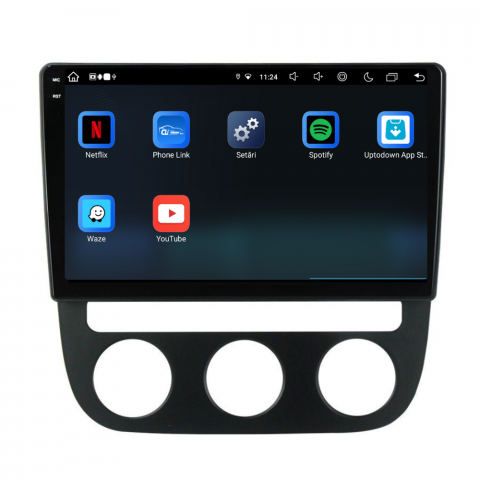 Navigatie Volkswagen Golf 5 (2004-2009), Android, Ecran 10 inch, 8GB RAM 256GB [3]
