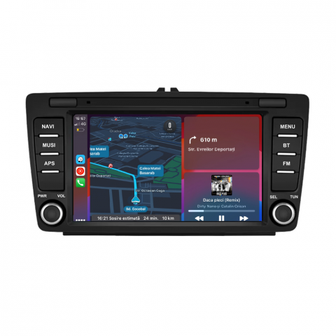 Octavia 2 (2004-2008) - Navigatie Skoda Octavia 2 (2004-2013), 1GB RAM 16GB, 8 inch