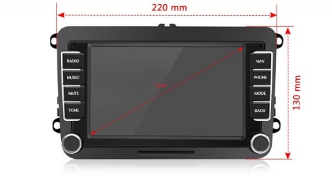 Navigatie VW Passat B6 (2004 - 2013), Android, Ecran 7 inch, 4GB RAM 64GB, 4-core [5]