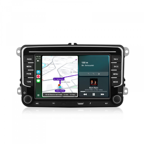 Octavia 2 facelift (2009-2013) - Navigatie volkswagen golf 5, golf 6, passat b6, b7, tiguan, touran, skoda octavia, fabia seat, android 12, 4GB RAM / 64GB, 7inch