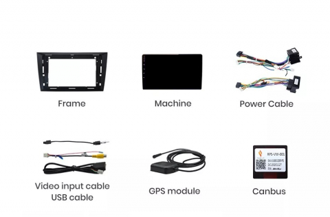 Navigatie Volkswagen Golf 6 2009-2012, Android 12, 1GB RAM 32GB, google maps, youtube, wifi, waze, bluetooth [6]